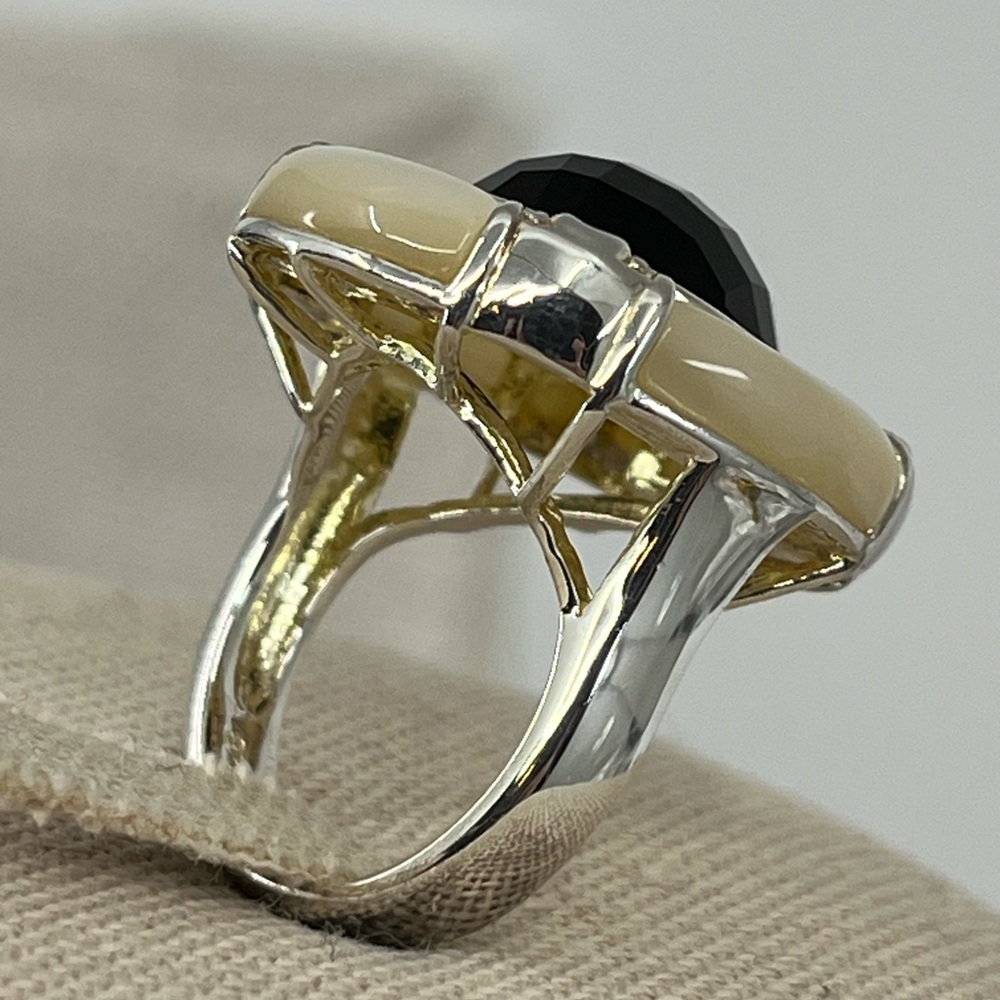 Striking Vintage Sterling Silver 925 Hong Kong Ring - Picture 6 of 16